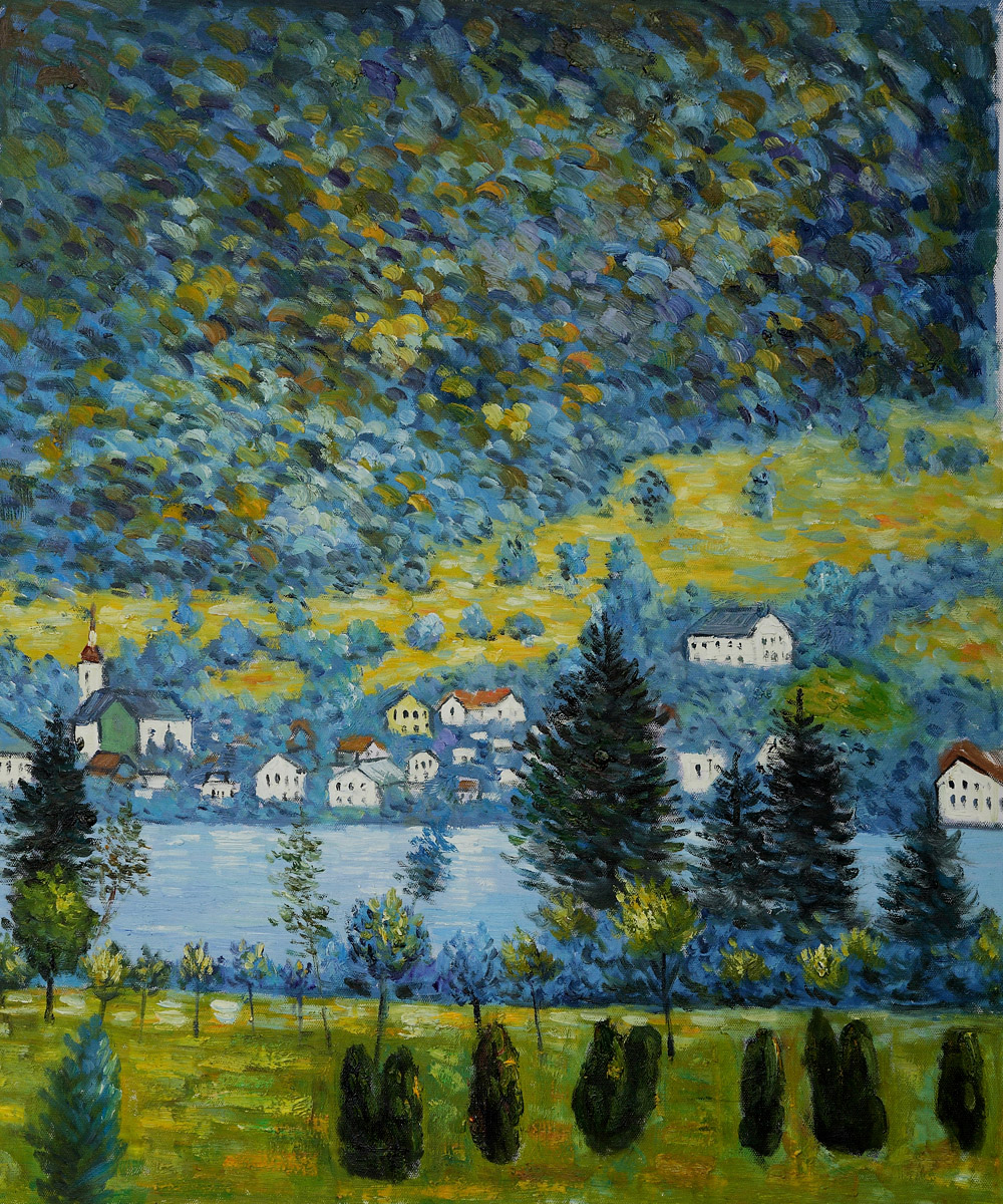 Pendio Montano a Unterach by Gustav Klimt